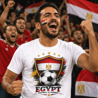 Egypt Soccer Fan Egyptian Football World Cup T-Shirt
