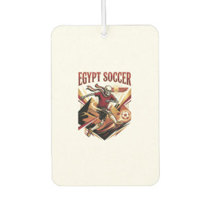 Egypt Soccer Skeleton Striker Nations Premium Spor Air Freshener