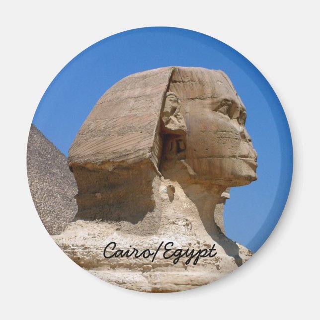 Egypt, Sphinx, Ancient Cairo II (Magnet) Magnet (Front)