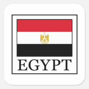 Egypt Square Sticker