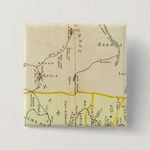 Egypt, Sudan 2 Inch Square Button