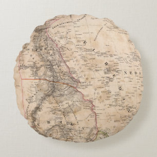 Egypt, Sudan, Africa 2 Round Pillow
