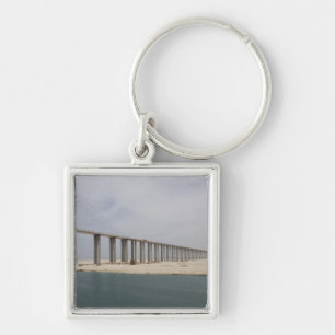Egypt, Suez Canal. Bridge of Peace aka Peace Keychain