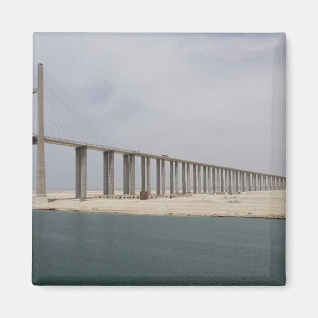 Egypt, Suez Canal. Bridge of Peace aka Peace Magnet (Front)