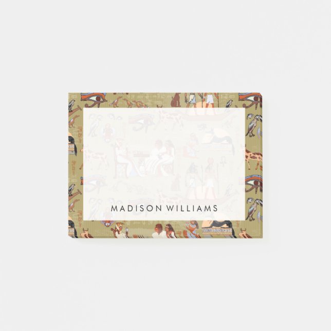 Egypt | Symbols Pattern Post-it Notes (Front)