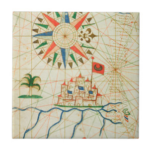 Egypt, the River Nile and Cairo Tile