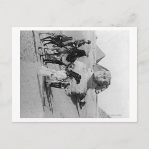 Egypt Tourists Travelling the Nile, Sphix Postcard