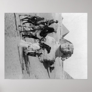 Egypt Tourists Travelling the Nile, Sphix Poster