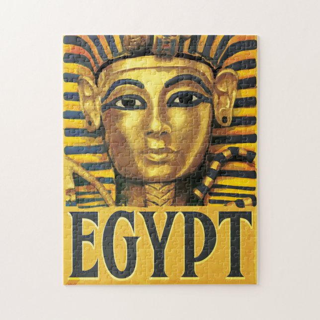 Egypt -Tutankhamun Jigsaw Puzzle (Vertical)