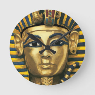 Egypt -Tutankhamun Round Clock