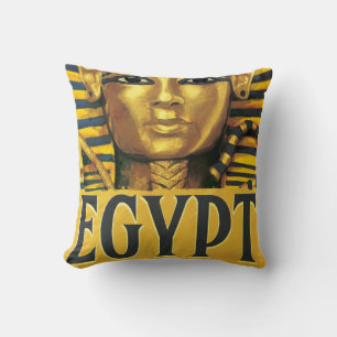 Egypt -Tutankhamun Throw Pillow