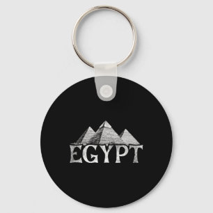 Egypt Vacation Travel Pyramids Keychain