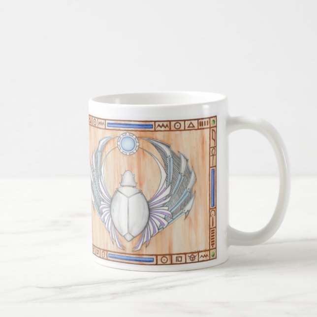 EgypTek - Scarab Coffee Mug (Right)