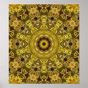 egyptian abstract poster