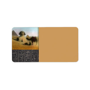 Egyptian Address Label