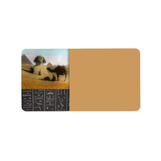 Egyptian Address Label (Front)