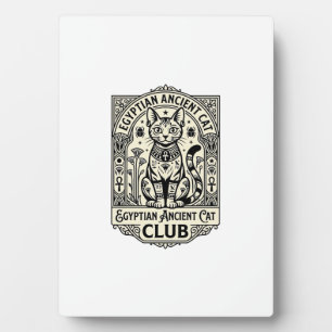 Egyptian Ancient Cat Funny Cat Graphic - Egyptian  Plaque