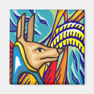 Egyptian Anubis Magnet