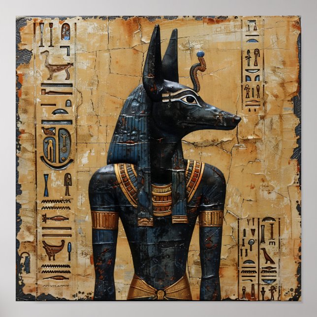 Egyptian Anubis Poster (Front)