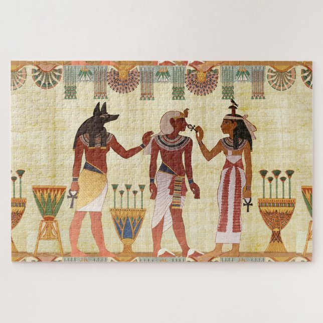Egyptian Art Jigsaw Puzzle (Horizontal)