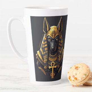 Egyptian art latte mug