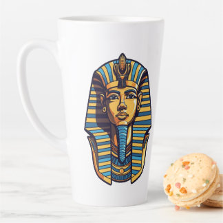 Egyptian art latte mug
