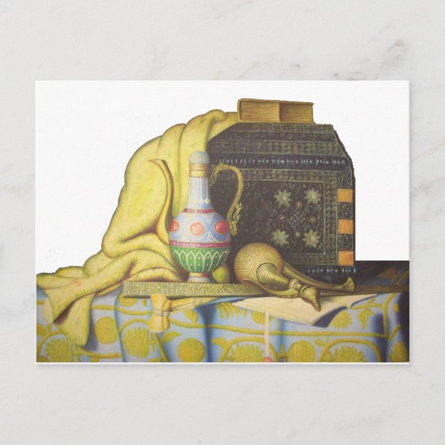 Egyptian Artifacts: Secrets of the Pharaohs Postcard (Front)