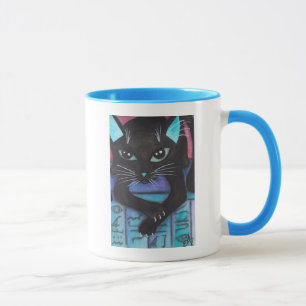 Egyptian Bast Black Cat Mug