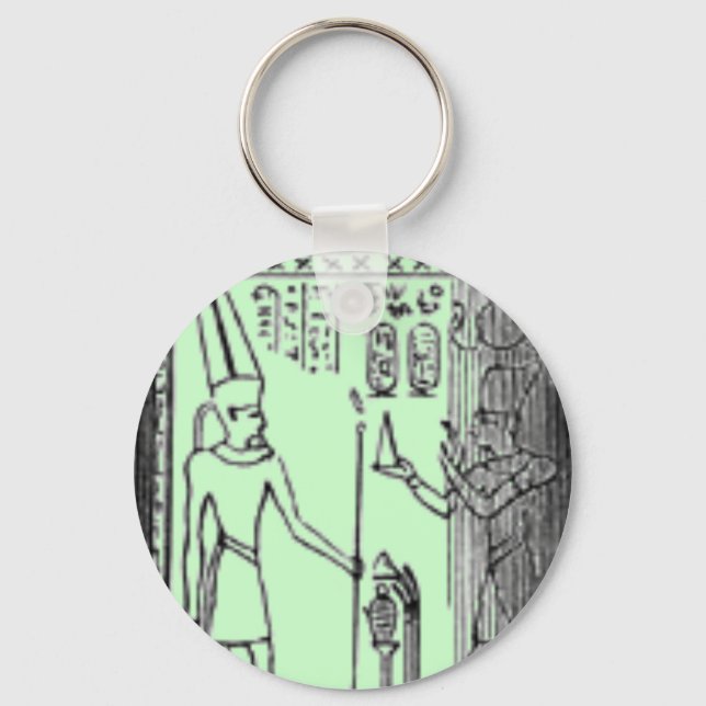 Egyptian Column Keychain (Front)