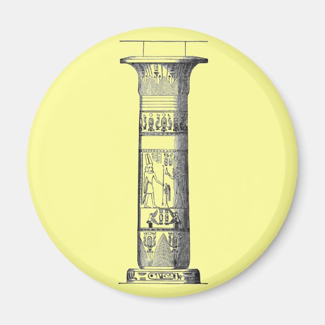 Egyptian Column Magnet (Front)