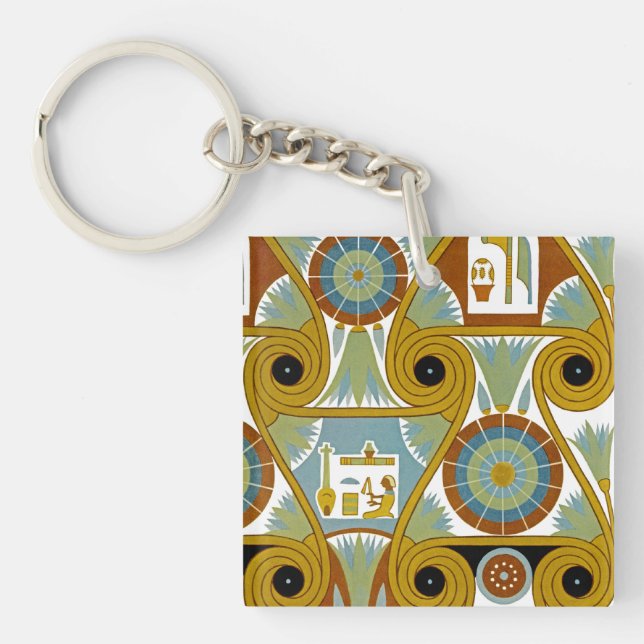 Egyptian Design #1 at Emporio Moffa Keychain (Front)