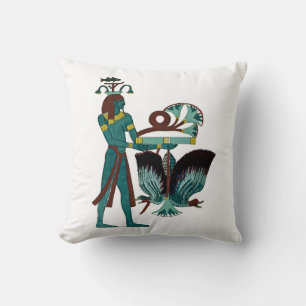 Egyptian Design #5 at Emporio Moffa Throw Pillow