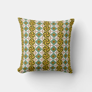 Egyptian Design #6 at Emporio Moffa Throw Pillow