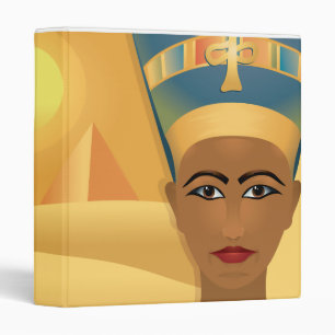 egyptian design notebook binder