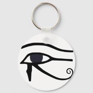 EGYPTIAN EYE OF HORUS KEYCHAIN