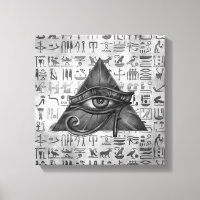 Egyptian Eye of Horus - Wadjet Digital Art