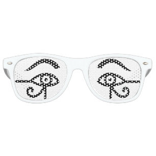 "Egyptian Eyes" SVG Customizable Colour Retro Sunglasses