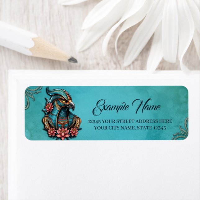 Egyptian Falcon God.  (Insitu)