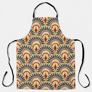 Egyptian Fish Scales: Seamless Motif. Apron