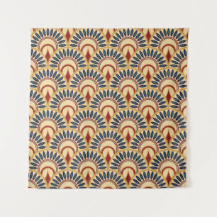 Egyptian Fish Scales: Seamless Motif. Tapestry