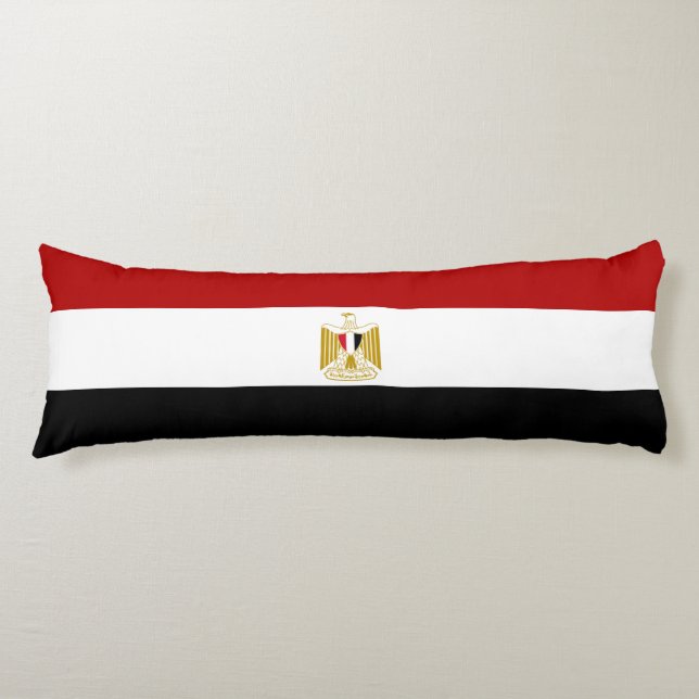Egyptian flag body pillow (Front)