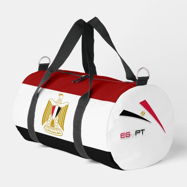 Egyptian flag duffle bag (Left Corner)