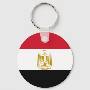 Egyptian flag keychain