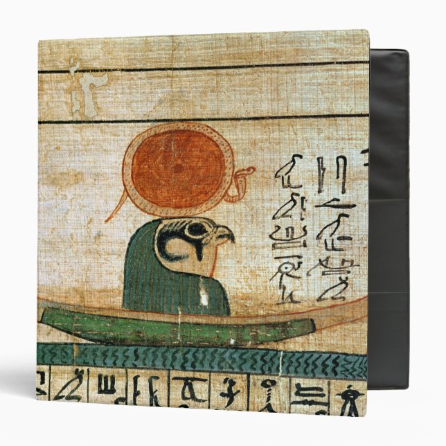 Egyptian funerary papyrus binder (Front/Inside)