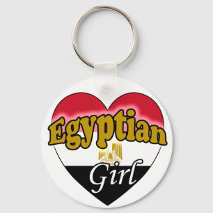Egyptian Girl Keychain