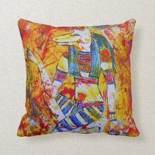 Egyptian God Anubis Pillow! Throw Pillow