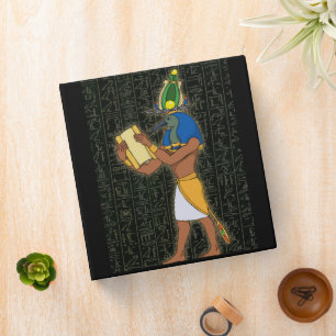 Egyptian God Thoth Binder