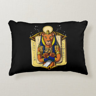 Egyptian Goddess Lioness Sekhmet God Bastet Accent Pillow