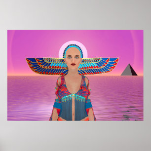 Egyptian Goddess Poster