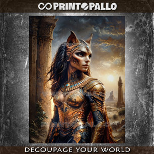 Egyptian Goddess Sekhmet The Bloodthirsty Tissue Paper